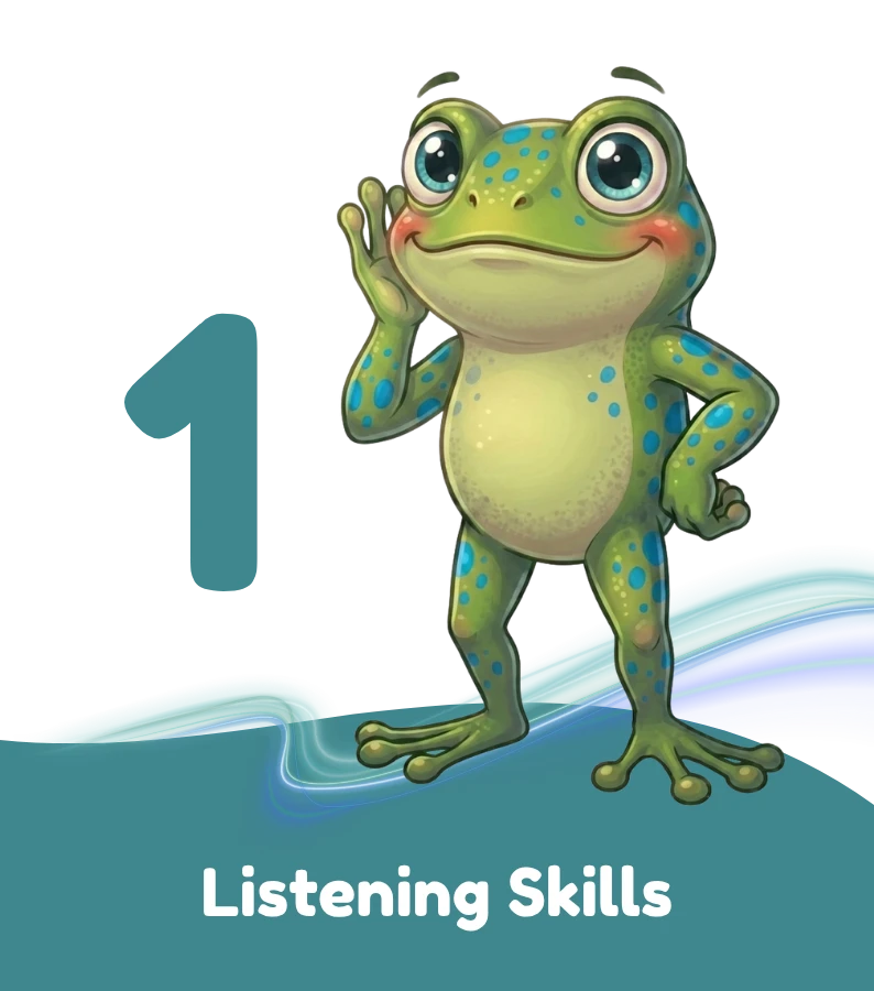 Listening frog — tool 1
