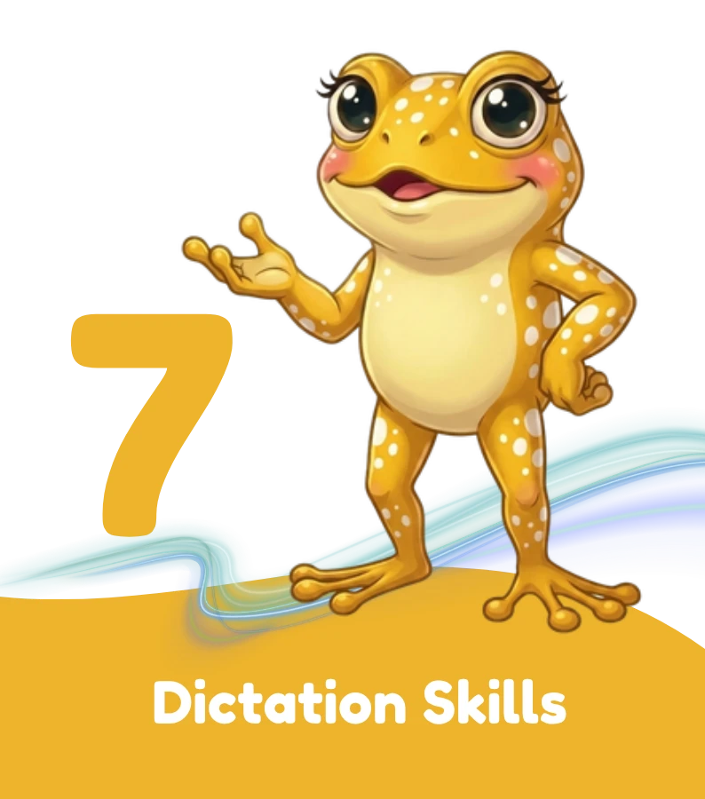 Dictation frog — tool 7