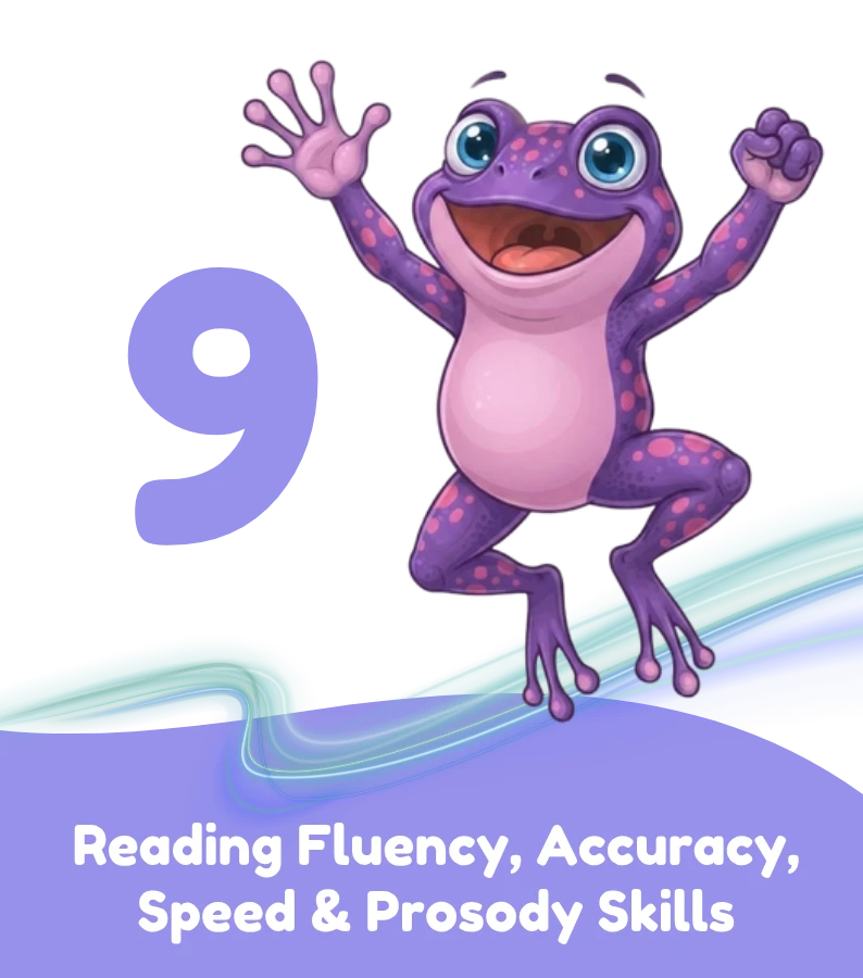 Reading Accuracy, Fluency & Comprehension frog — tool 9