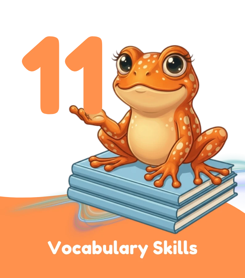 Vocabulary frog — tool 11